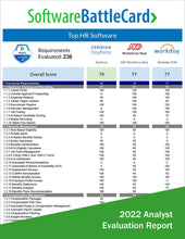 Load image into Gallery viewer, HR Software BattleCard: Dayforce vs. ADP Workforce Now vs. Workday HCM