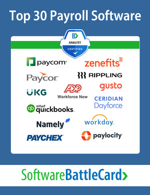 Top 30 Payroll Software BattleCard