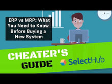 Load and play video in Gallery viewer, ERP vs MRP Systems Cheater&#39;s Guide
