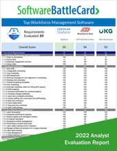 Load image into Gallery viewer, Workforce Management Software Battlecard:  Dayforce vs. ADP vs. UKG
